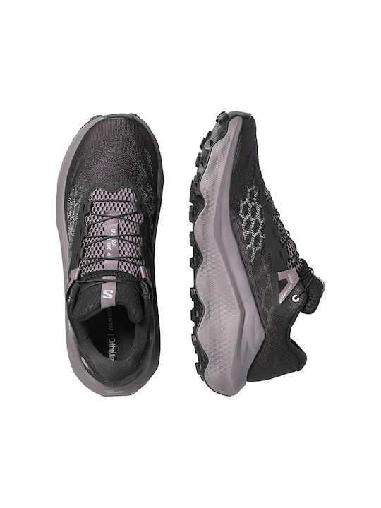 Ultra Glide Männer Sportschuhe Trail Running Schwarz Dunkel Gulls Gray / Silver Cloud