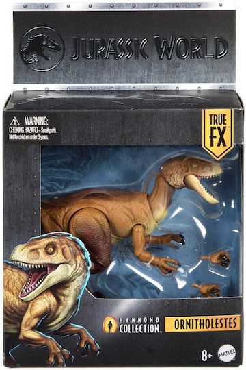 Jurassic World Hammond Collection Ornitholestes Dinosaur Figure Jkm91