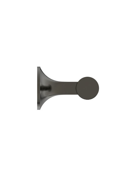 Ideal Standard Άγκιστρο Μπάνιου Διπλό με Βίδες ​7.5x8.6cm Γκρι