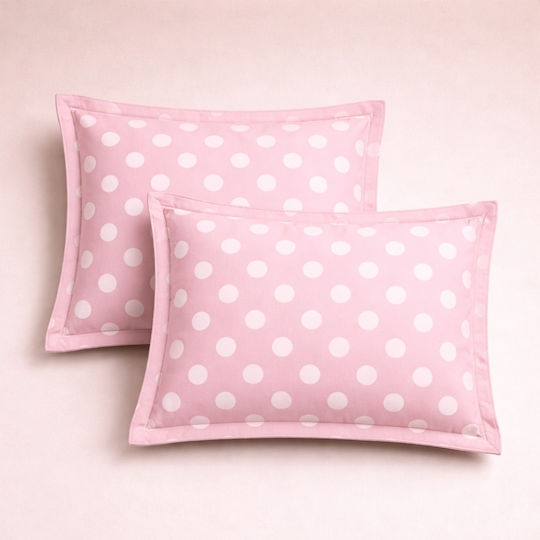 My Home Luxury Double Coverlet Set Pink 230x250cm 3 Pieces