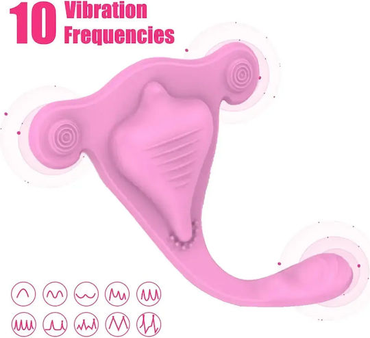 Vibrator mit Fernsteuerung 16cm Fuchsie