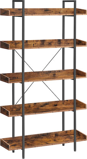 Bücherregal Braun 100x28x178cm