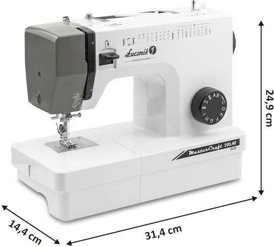 Lucznik Professionelle Nähmaschine Master Craft 100.40 Weiße