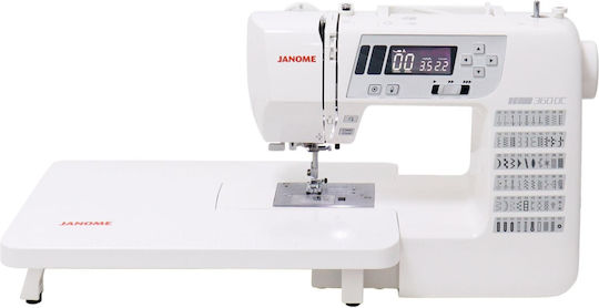 Janome Conventional Sewing Machine 360dc White