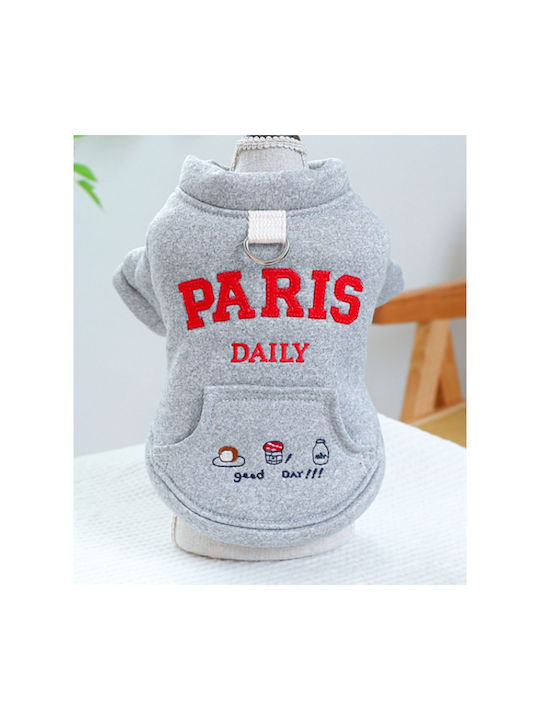 Animal Sweatshirt for Dogs in Gray Color Animal Sweatshirt for Dogs in Gray Color