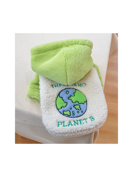 Кучешки суичър с лого Planet B 20см