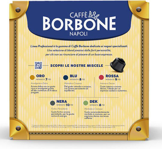 Caffe Borbone Espresso Nera Capsules Compatible with Dolce Gusto Machine 50caps