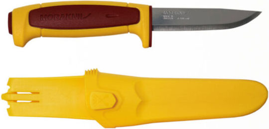 Morakniv Basic 546 Нож Жълт с Калъф
