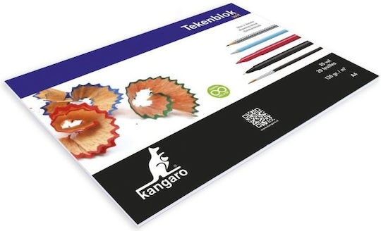 Sketch Pad Kangaro A4 120gr 20 Sheets K-5554
