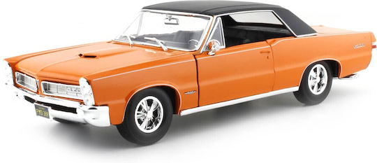 Metal Car Maisto 1 18 Special Edition 1965 Pontiac Gto Hurst Edition Orange 48 31885 Og