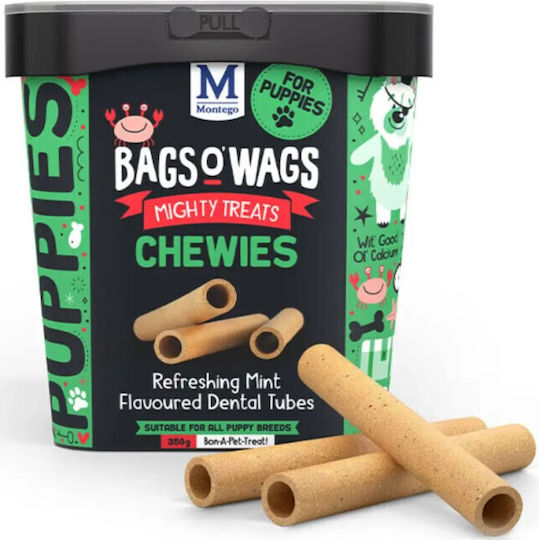 Montego Treat for Puppies Small & Medium Breeds with Chicken, Wheat and Meat 350gr