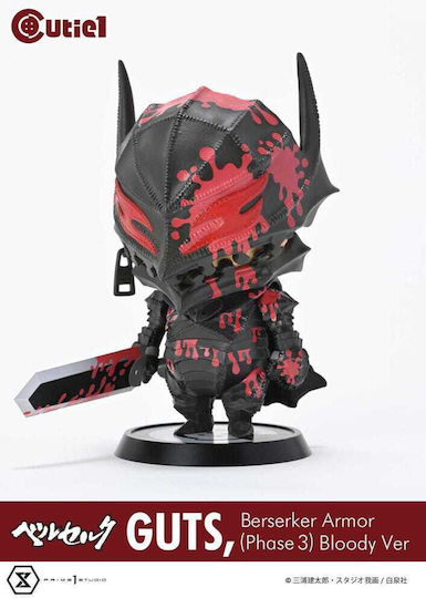Berserk Cutie1 PVC Figur Guts Berserker Rüstung Phase 3 Blutige Version 12 cm