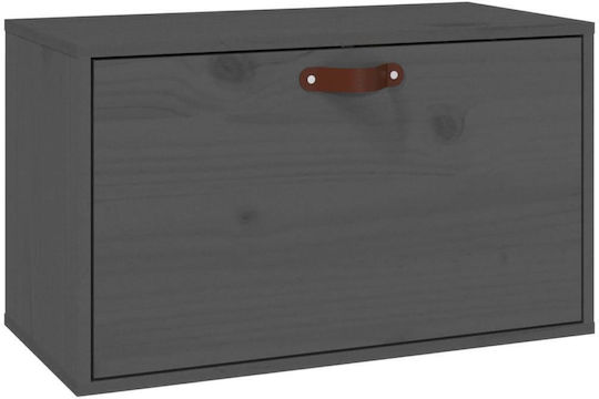 Hanging Living Room Cabinet Made of Solid Wood 30cm