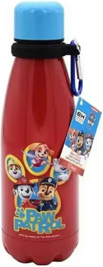 Paw Patrol Παιδικό Παγούρι Paw Patrol Κόκκινο 350ml