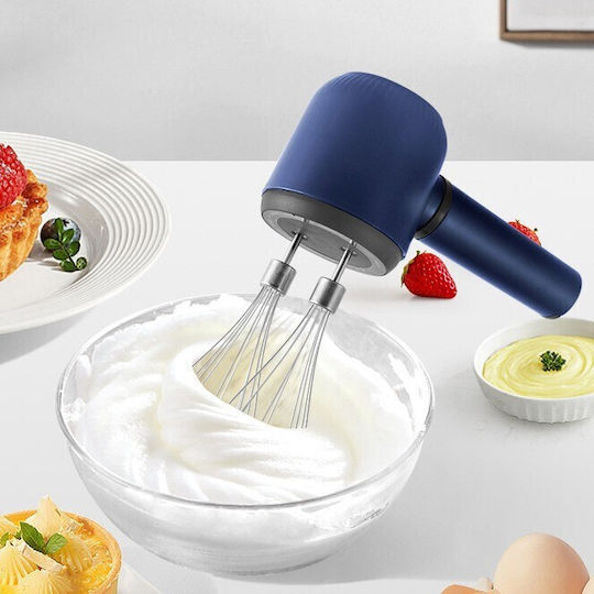 Alista Home Mixer cu Bol din Plastic Albastru 37W