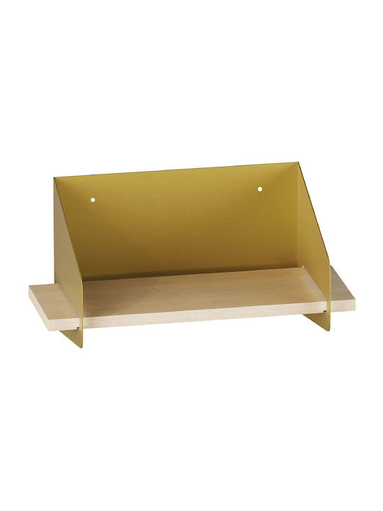 Shelf Wall Gold 40x19x20cm