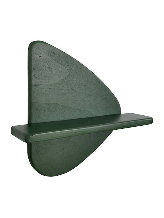 Shelf Wall Dark Dark Green 35x11x32cm