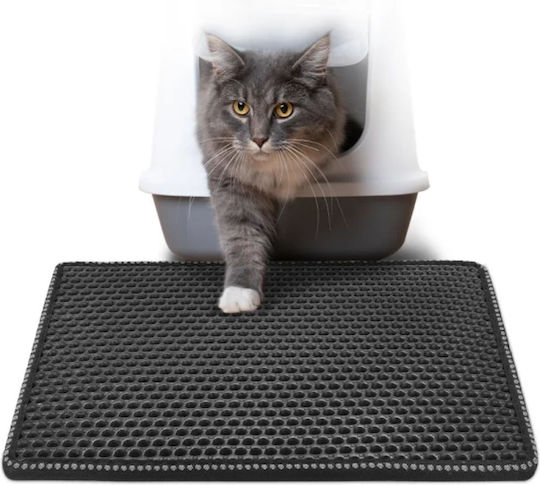 Animal Gray Mat Cat Toilet 45x60cm 1pcs Traps the Sand 45x60cm