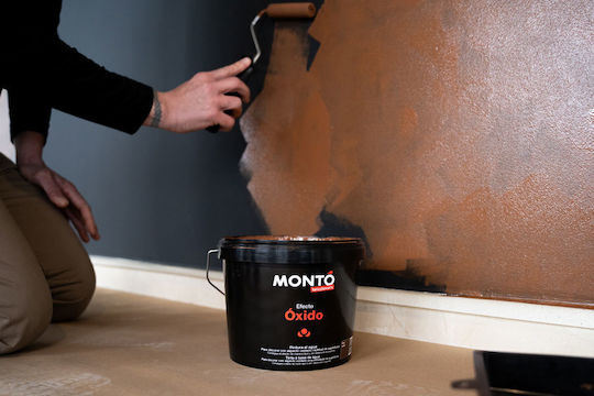 Monto Monto Effecto Oxido Rost-Effekt Spezielle Handwerksfarbe Transparent Für Holz 750ml