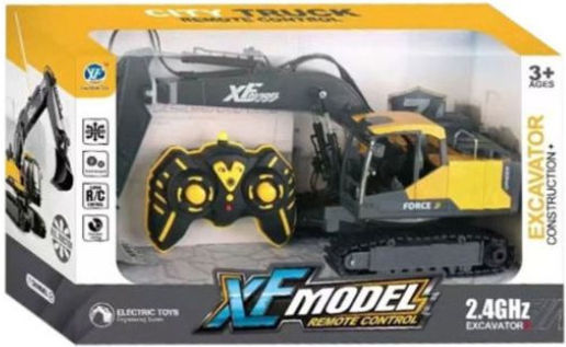 Gounaridis Toys Τηλεκατευθυνόμενος Εκσκαφέας Κίτρινο