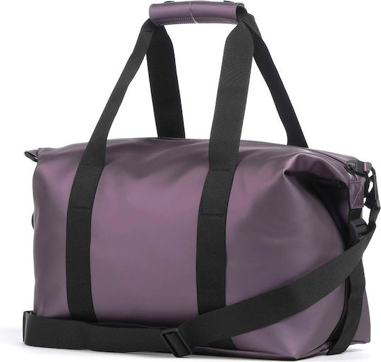 Rains Hilo Weekend Bag Small W3 Σακ Βουαγιάζ Μωβ Υφασμάτινο