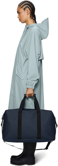 Rains Hilo Weekend Bag W3 Sack Voyage 38lt Blue Fabric L52xW26xH27cm