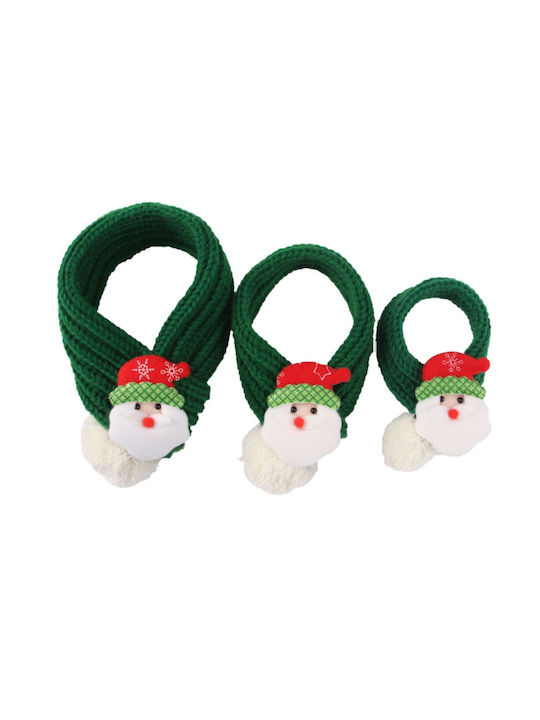 Green Christmas Dog Scarf 53cm