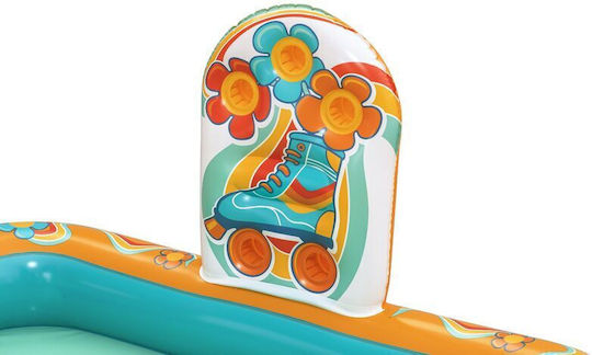 Bestway Kinder Schwimmbecken 460l Aufblasbar 193x152x74cm
