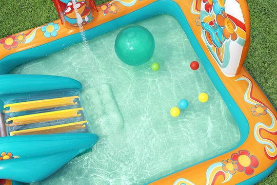 Bestway Kinder Schwimmbecken 460l Aufblasbar 193x152x74cm