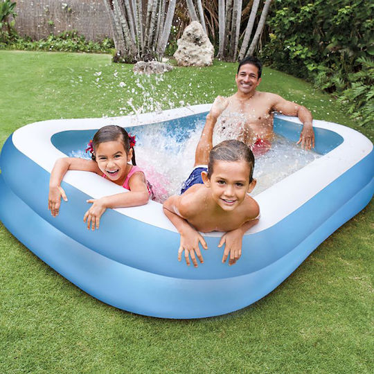 Intex Family Swim Center Children's Swimming Pool 540lt Inflatable 203x152x48cm Blue