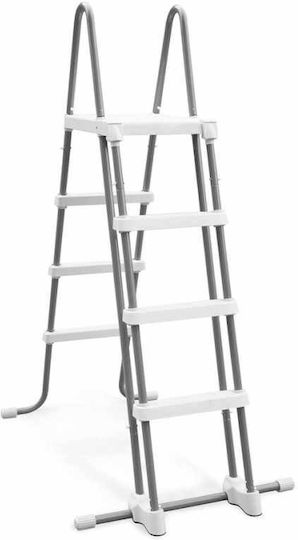 Intex Prism Οβάλ Πισίνα PVC 13365lt με Μεταλλικό Σκελετό 503x274x122εκ. Γκρι