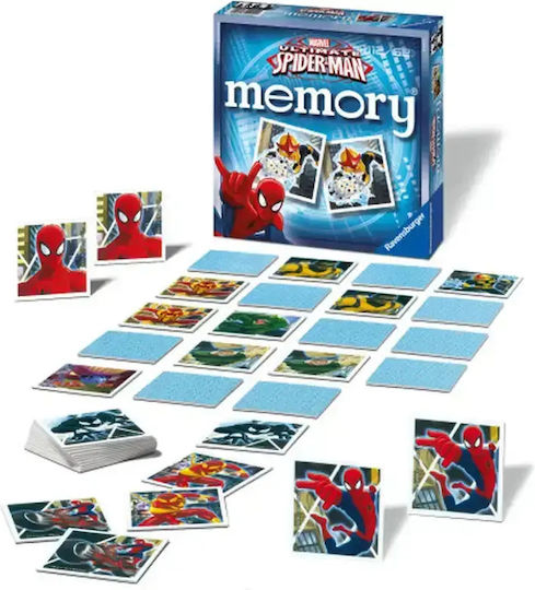 Board Game Memory Spiderman for 2-8 Players 4+ Years Old Ravensburger