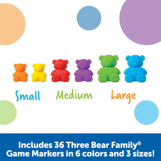 Επιτραπέζιο Παιχνίδι My First Bingo Game - Happy Little Bears 3+ Ετών Learning Resources