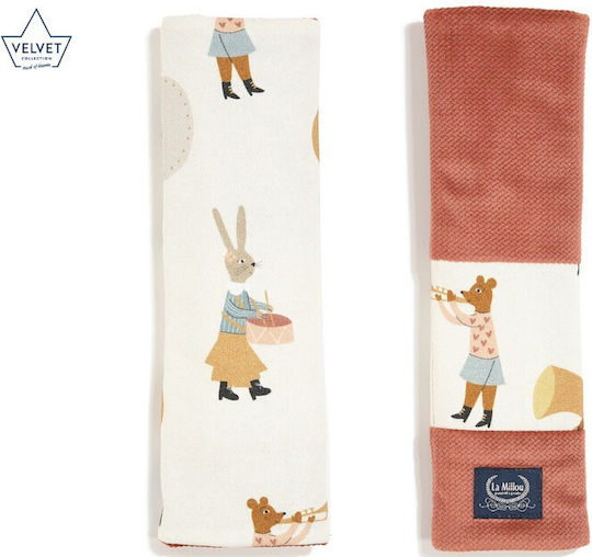 La Millou Pink Car Seat Belt Pad