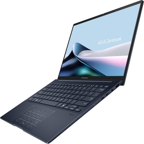 Asus Zenbook 14 UX3405CA-ST1077X 14" OLED Ecran Tactil (Ultra 9-285H/16GB/1TB SSD/Arc Graphics 140T/W11 Pro) Albastru Ponder (Tastatură Internațională Engleză)