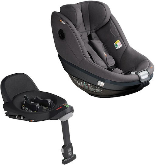 BeSafe Beyond² Детско Столче за Кола с Isofix Dark Grey Melange