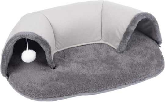 Cat Bed Tunnel & Toy Dim.53x75x21cm
