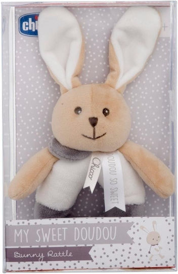 Chicco Babytuch My Sweet Doudou Rattle Bunny Beige
