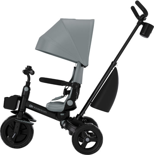 Kinderkraft AVEO 2 Plus Wandelbar mit Elterngriff für 9 Monate Grau