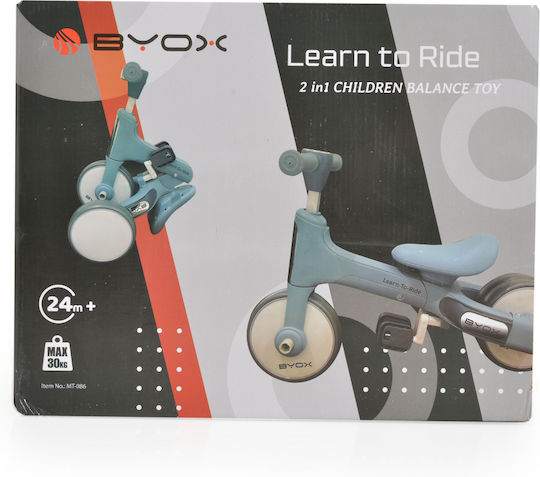 Byox Learn to Ride for 2+ Years Blue