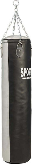 Sporter Boxing Συνθετικός Σάκος Μποξ Μαύρος