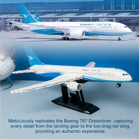Pantasy Blocuri Boeing 787 Dreamliner 744buc
