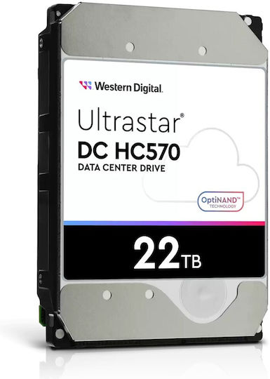 Western Digital HC555 Data Center 12TB HDD Σκληρός Δίσκος 3.5" SAS 3.0 με 512MB Cache για Server / Καταγραφικό 0B47741