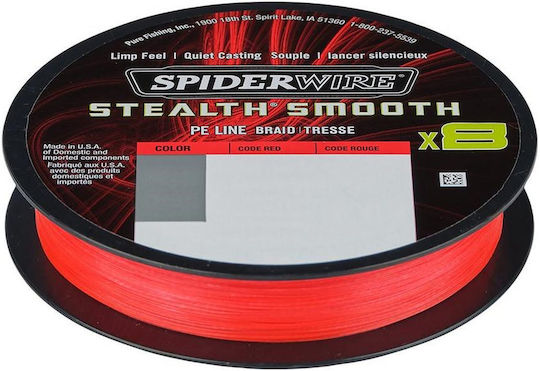 Spiderwire Stealth Smooth 8 Fishing Filament 150m / 0.05mm / 5.4kg