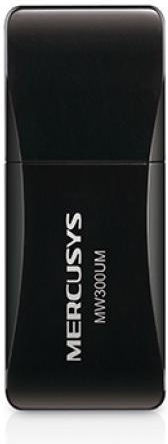 Mercusys Mw300um USB Адаптер За Мрежа С Безжично Свързване Wi-Fi 300Mbps (v4)