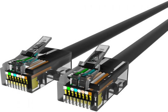 Belkin U/UTP Cat.6 (Gigabit) Καλώδιο Δικτύου Ethernet Μαύρο