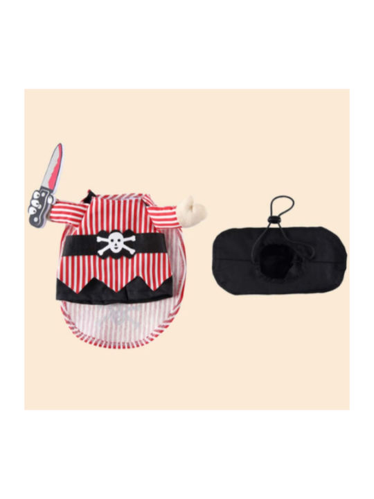 Pirate Full Body Dog Clothing 16x32x24cm