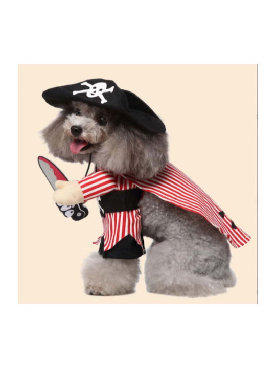 Pirate Full Body Dog Clothing 14x24x17cm