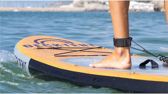 DECKTENT Φουσκωτή Σανίδα SUP με Μήκος 2.43m Καφέ