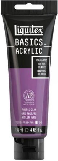 Liquitex Basics Ακρυλικό Χρώμα Ζωγραφικής 263 Purple Gray 118ml